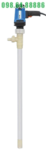 Bơm điện nhúng thùng phuy hóa chất trục dài model JDT-1000W-PTFE